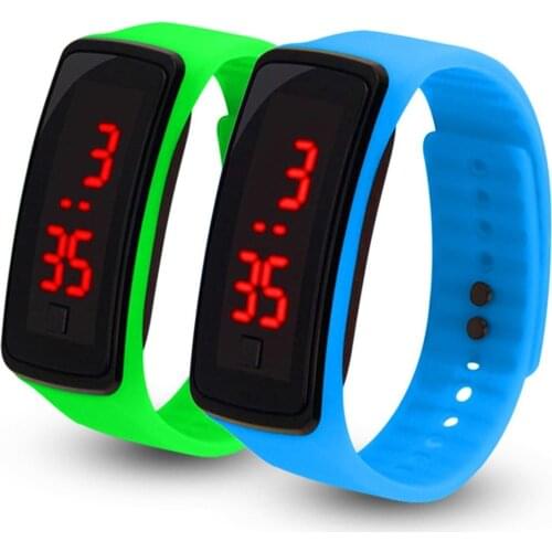 Fashion Children Boys Girls Digital Watches Adjustable Strap Silicone Wrist SmartWatch Student Smart-Watch For Android IOS#p3