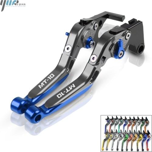 Motorcycle Adjustable Foldable Extendable Brake Clutch Levers Motorbike Levers FOR YAMAHA MT-10 MT 10 MT10 2016-2019 2017 2018