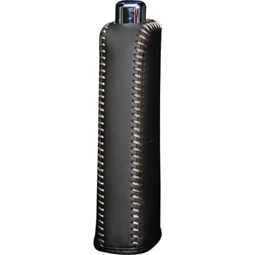 Genuine Leather Handbrake Grips For Nissan Qashqai T70 Natural leather cover on the handbrake car accessories interior