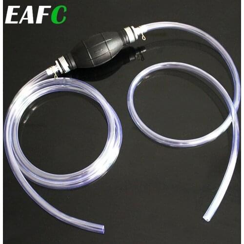 Universal Car Fuel Pump Gas Oil Pump Manual Hand Suction Pipe Pumping Durable For Liquid Petrol Tuning Fuel Gasoline Diesel Pump