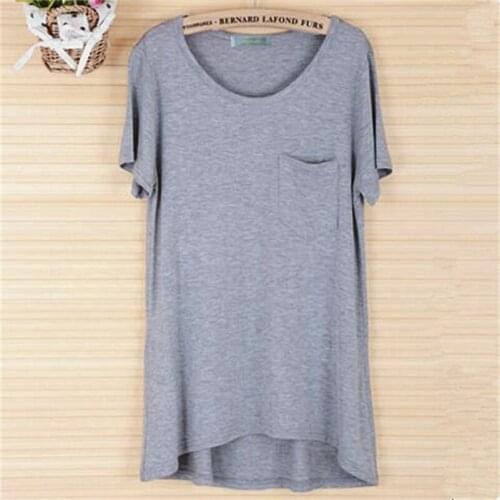 2020 New women comfortable soft cotton t-shirts,big size S-5XL 6XL T shirts tops,black red white pink gray Shirts Vestidos