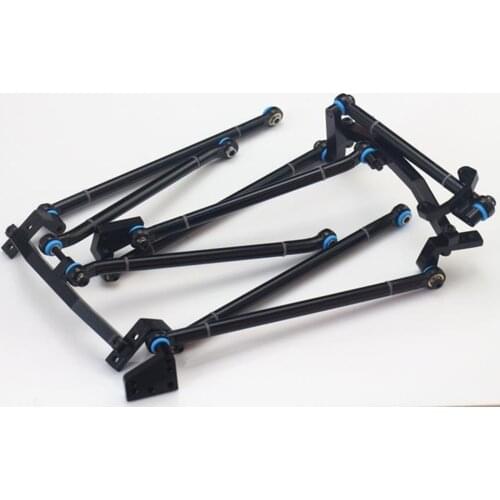 1:10 Rc Car Trail Finder 2 Chassis CNC Tie Rod Kit TF2 Front and Rear Axle Pull Rod (1 set)