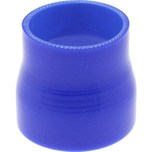 2- 2.5 inch Car Truck Silicone Straight Reducer Coupler Intercooler Pipe Turbo (51mm-63mm) Wall Thickness 0.2inch 4-ply