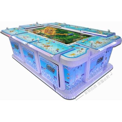 8 Adults Play Fish IGS Video Tickets Redemption Games Gambling Table High Profit Casino Arcade Shooting Fish Game Machine