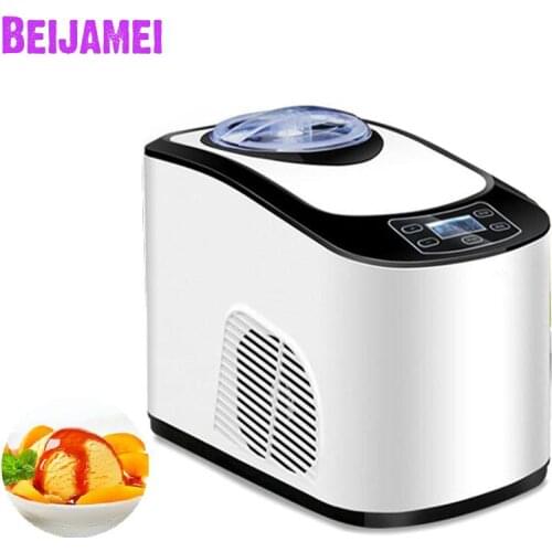 BEIJAMEI Hot Sale Soft Hard Ice Cream Makers Small Commercial Home Ice Cream Maker Making Machine Price