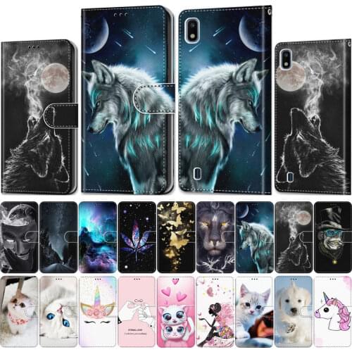 For Case apple iPhone 11 Pro 6 6S 7 8 XR X XS Max SE 2020 Phone Wallet Leather Cover Cute Tiger Wolf Lion Cat Dog Horse V08F