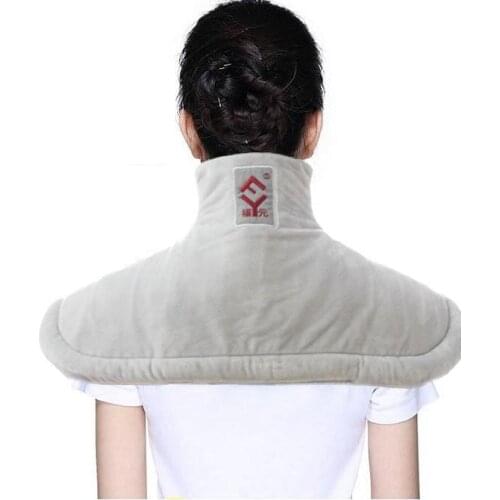 Electric 3 files thermostat shoulder strap with warm moxa moxibustion shawl heated hot compress periarth ritis back pain relief