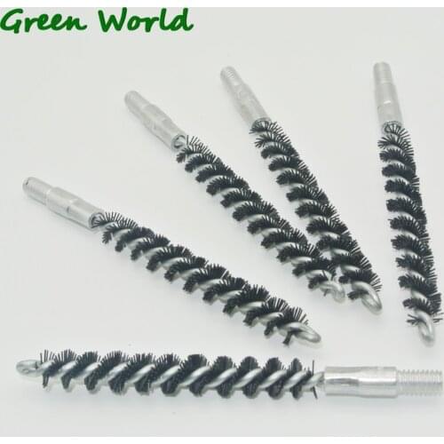 Green World 5pcs/lot .22cal-9mm Nylon Brush,Gun Clean Brush , Thread 8-32