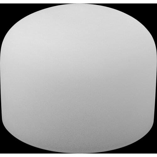 Crystal Singing Bowl E Note For Solar Frosted Quartz 8 Inch White+ Rubber Mallet Stick Beater Crystal Singing Bowl Accessory