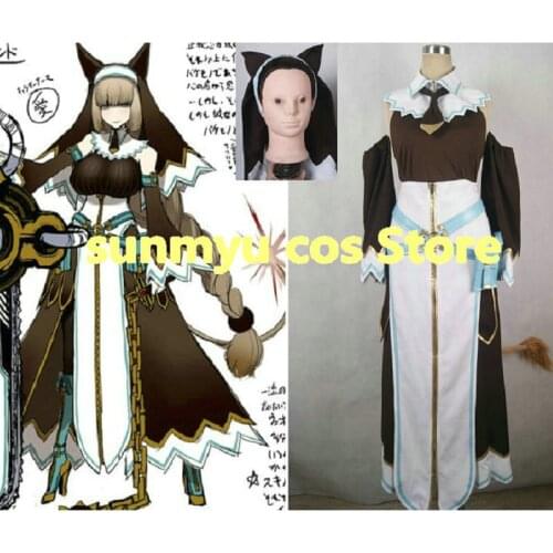 BOMBER GIRL Sepia Belmont Cosplay Costume,Custom Size Customize Halloween