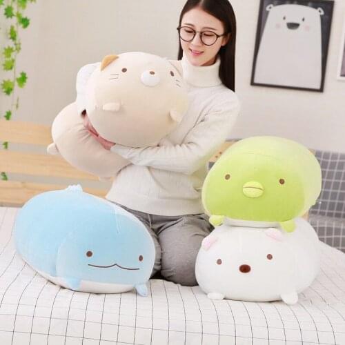 Cute Corner Bio Pillow Japanese Animation Sumikko Gurashi Plush Toy Stuffed Soft Plush Toys Girl Valentine Gift Kawaii Pillow