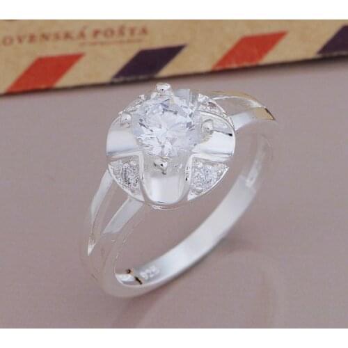 Wholesale Wedding Rings silver plated Fashion jewelry rings WR-651