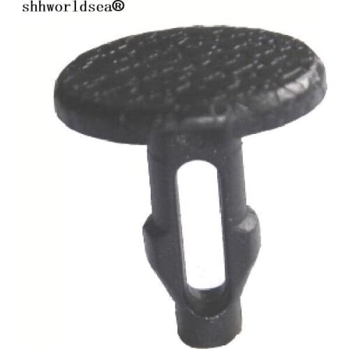 Shhworldsea 100PCS cars plastic clips car fastener for honda 90667-671-013ZA for mistsubishi MC440901 for nissan 62660-48600-1