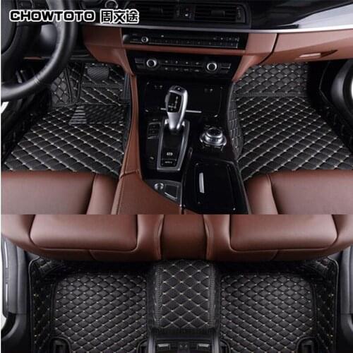 CHOWTOTO AA Custom Special Floor Mats For Infiniti EX25/35/37 QX50/56/60/70 Wear-resisting Waterproof Car-styling Carpets