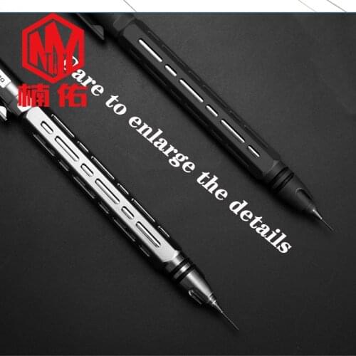 Titanium Alloy High Quality Aluminum Alloy Mechanical Pencil 0.5MM/0.7MM For Professional Painting School Supplies