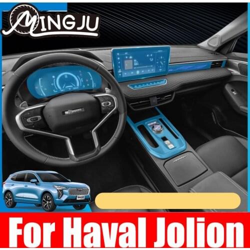 TPU Car Interior Gear Dashboard Protective Film Transparent For great wall Haval Jolion 2021 2022 Anti-scratch Accessories