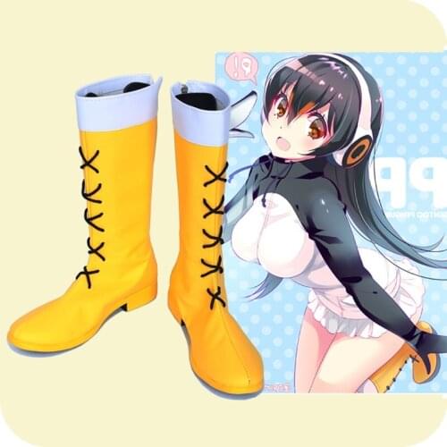 Unisex Anime Cosplay Kemono Friends Cosplay Costumes Boots Custom Made