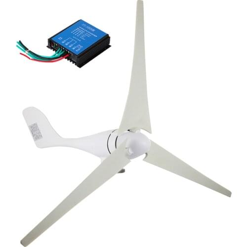 VEVOR 400W Wind Turbine Generator DC 12V 3 Blade with Controller for Marine RV Homes Industrial Wind Power Generator