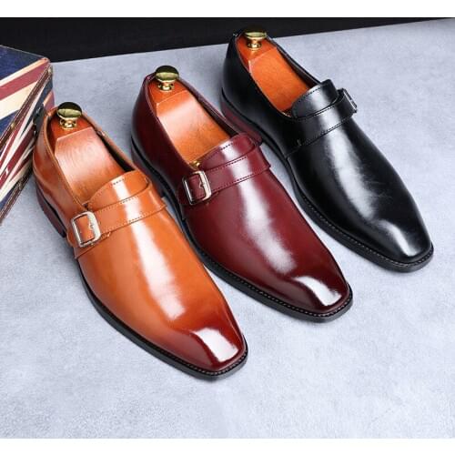 Foreign trade supply 2019 mens leather shoes large shoes spot mens casual shoes mens dress shoes eu37-48