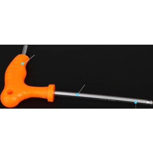 7pcs, 2.5MM,3MM,4MM,5MM,6MM,8MM,10MM ball head T-shaped inner hex key inner hexagon spanner hex wrench auto truck repairing hand