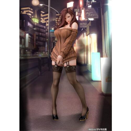 27cm Daiki Kougyou Chitose Itou Sexy Anime Figure Shiho Kujo Collectible 1/6 scale PVC model Chitose Itou Action Figure Toys