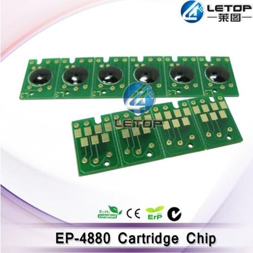 6pcs/lot! the chip of inks for ep4880 for the eco solvent printer