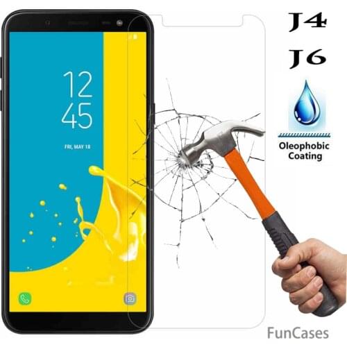 9H protective glass for Samsung J4 tempered glass for Samsung Galaxy J6 2018 J 4 2018 screen protector J 6 2.5d lcd screen films