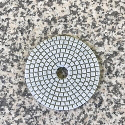 Diamond Polishing Pad 4 inch Wet Polishing Circle Polished Marble Tiles Polishing Granite Diamond Resin Nylon Wheel 80 Pcs/lot