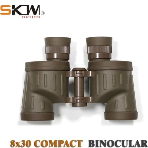 Free shipping Skwoptics 8x30 compact military bak4 Binoculars waterproof hunting