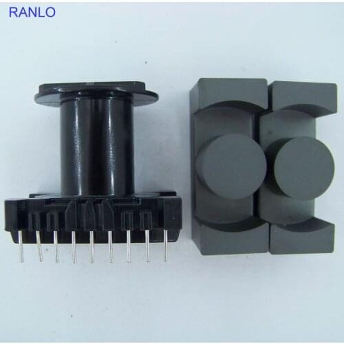EC2834 EC28/17/11 9+9pin 18pin skeleton bobbin frame ferrite core PC40 horizontal