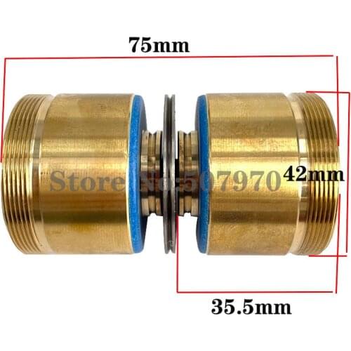 Brass Seat Pulley Guide Wheel Roller Assembly 451(OD42mm* L75mm) for EDM Wire Cut Machine