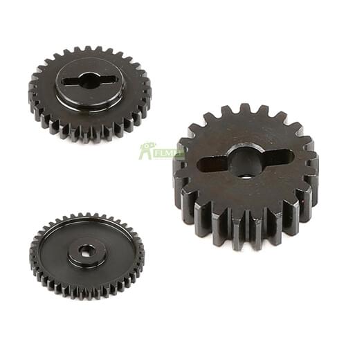 Metal Big & Small Drive Gear 41T 21T 31T Kit Fit for 1/8 HPI Racing Savage XL FLUX Rovan TORLAND Monster Brushless Truck Parts