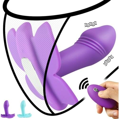 Wearable Panties Vibrator Clitoris Stimulator Remote Control Sex Toys For Women Female Masturbator Dildo Vibrator Adults