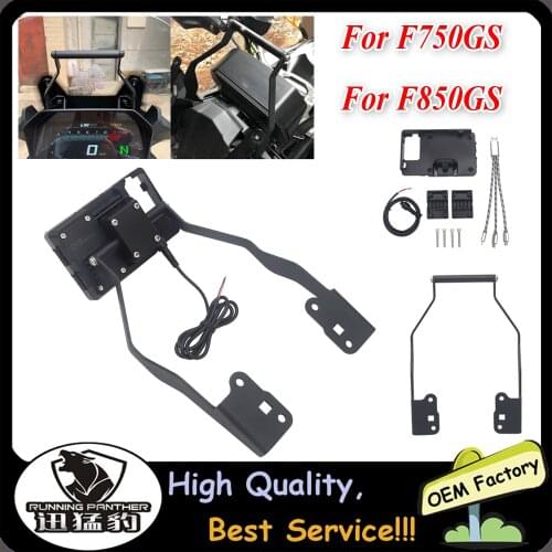 2019 New F750 GS F850 GS F750GS F850GS Stand Holder Mobile Phone GPS Navigation Plate Bracket For BMW 2018 2019 F750GS F850GS