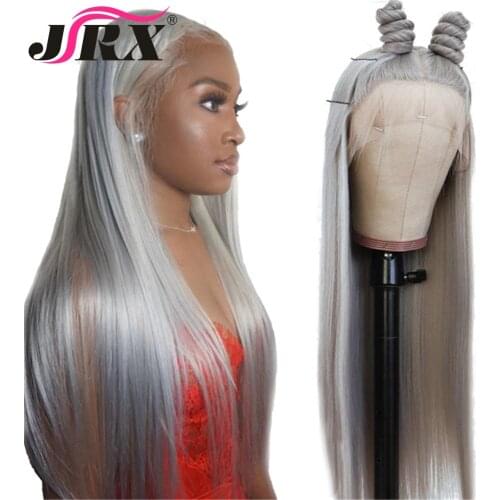 JRX Hair Brazilian Lace Front Human Hair Wigs T Part Silky Straight 613 Blonde Color Lace Wigs Remy Hair Natural Hairline