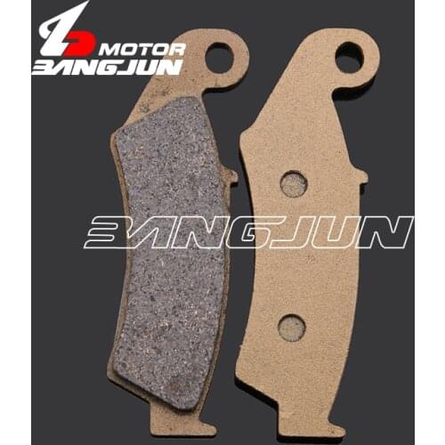 Motorcycle Front Copper Base Metal Brake Pads For HONDA CRM50 CRM75 CR125 AX-1 CR250 CRM250R NX250