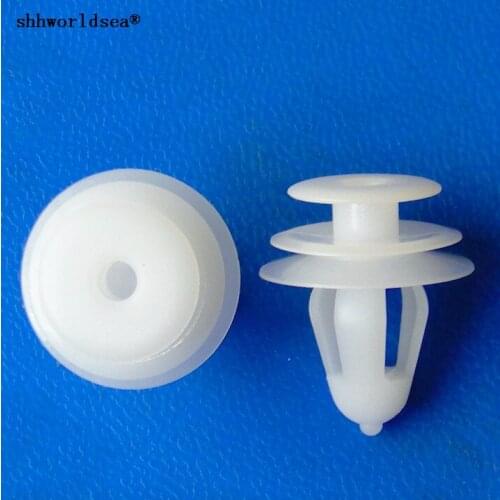 Shhworldsea auto plastic clips fasteners Front door trim panel buckle for toyota