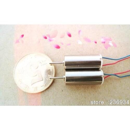 Ultra- high-speed model aircraft motor magnetic bicyclic whopping 716 coreless motor DC motor turn 3.7 V 50000
