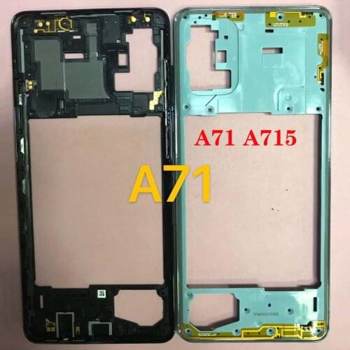 For Samsung Galaxy A51 A71 A515 A715 middle Frame Faceplate Housing Replacement