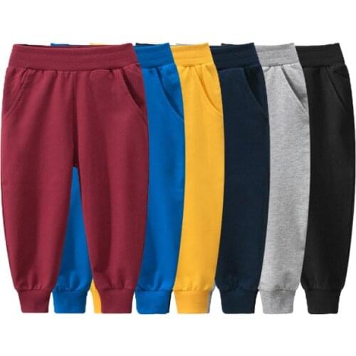 2020 Winter Boys Sport Pants Fashion Trousers For Girls High Quality Casual Children Teenager Warm Pants Kids Clothes For Boys