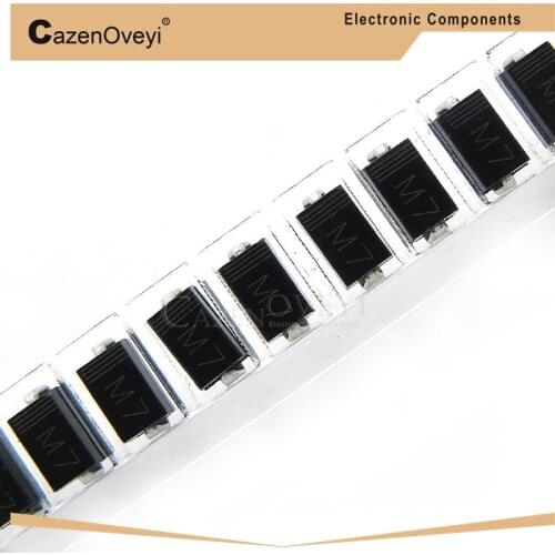 100pcs/lot SMA Rectifier diode 1N4001 M1 1N4004 M4 1N4007 M7 FR107 RS1M FR207 RS2M HER108 US1M SF18 ES1J SF14 ES1D DO-214AC