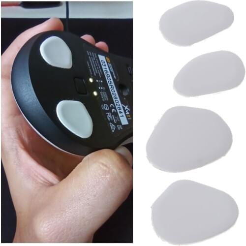 1 set/pack Enhanced Tiger Gaming Mouse Skates Feet For Endgame Gear XM1 White Glides Curve Edge Enhanced Version
