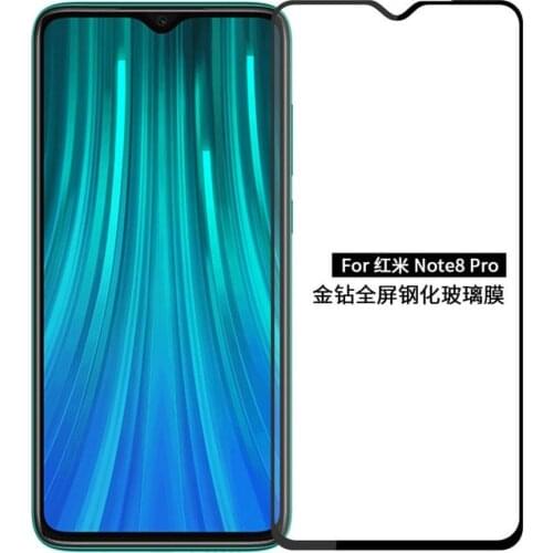 9D 6D 5D Full Glue Cover Tempered Glass Screen Protector for Xiaomi Redmi Note 8 Pro Note8 Pro Redmi Note 8 64G 128G Film