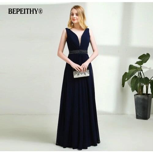 BEPEITHY Womens Evening Chiffon Dresses