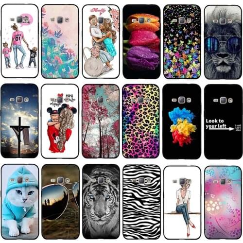 For Samsung Galaxy J1 2016 J120F Case Silicone TPU Shell For Samsung Galaxy J 1 2016 Cover Family Funda For Samsung J1 2016 Capa