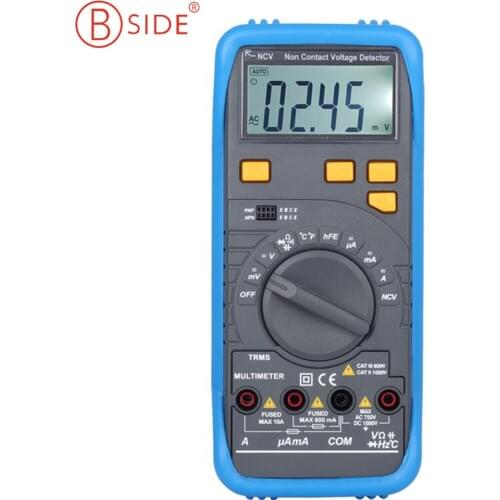 BSIDE ADM08 True RMS Auto Range Digital Multimeter+NCV