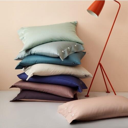 Egyptian Cotton 600TC Sleep Pillowcase Pillow Case Long pillowcase Good Quality Home Pillow Cover 48*74cm/48*120cm/45*150cm#a