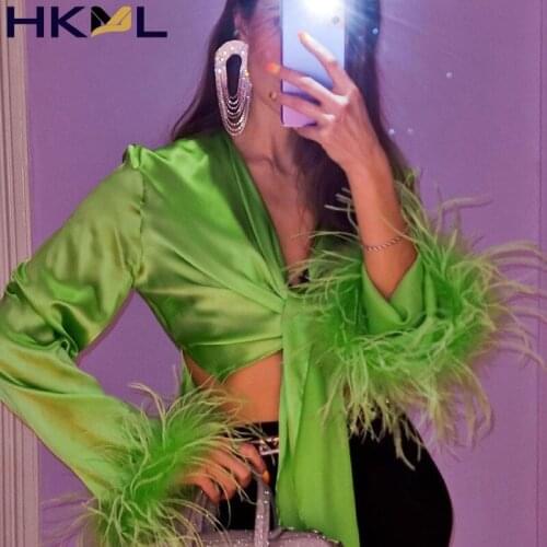 Женские модные рубашки HKML China At AliExpress