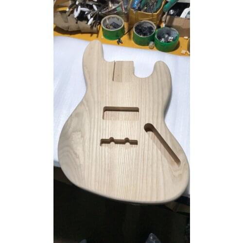 Free shipping custom electric bass guitar,semi-finished bass guitar,ASH body, can custom color, free delivery