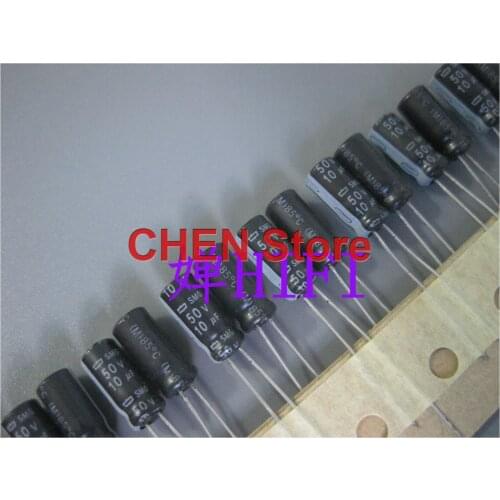 50PCS Original Japan NIPPON SMG 50V10UF 5x11mm 85 degrees CHEMI-CON electrolytic capacitors NCC smg 10UF 50V